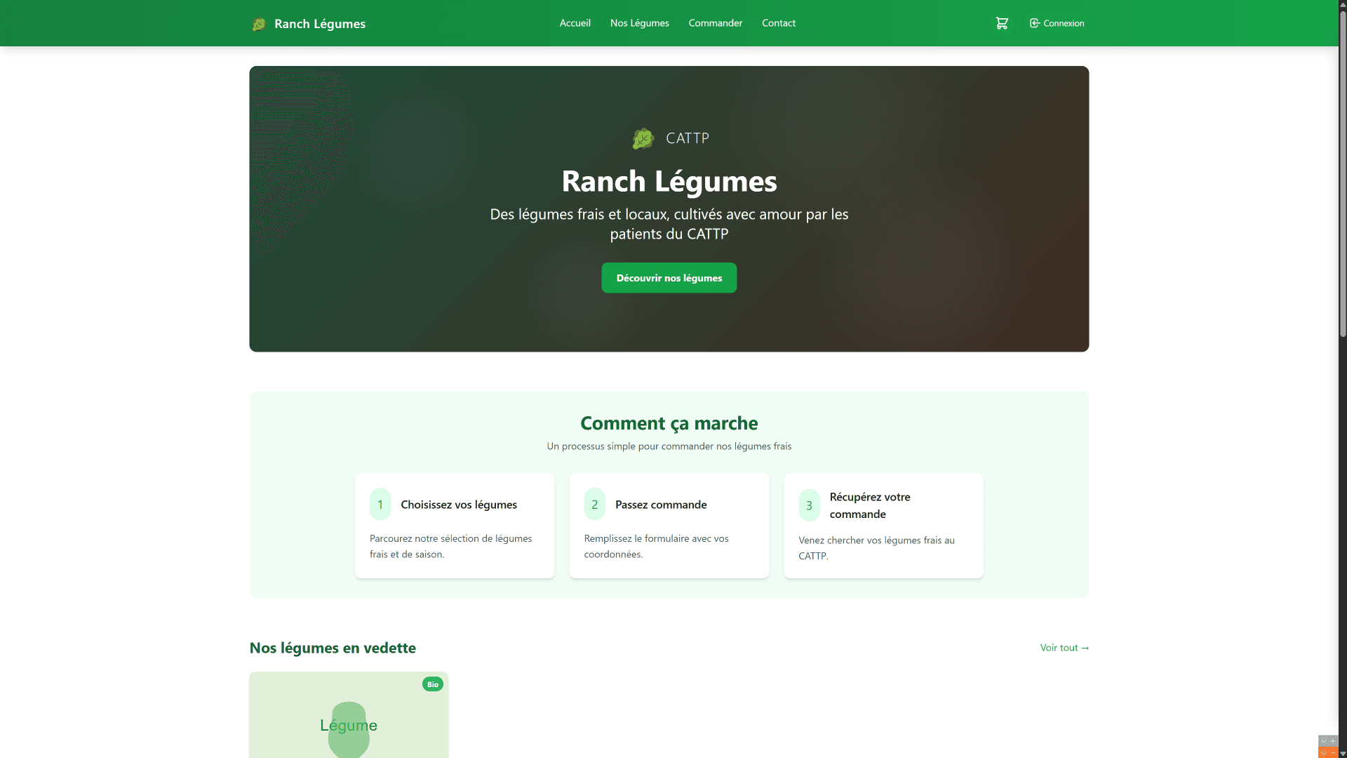 Ranch Légumes